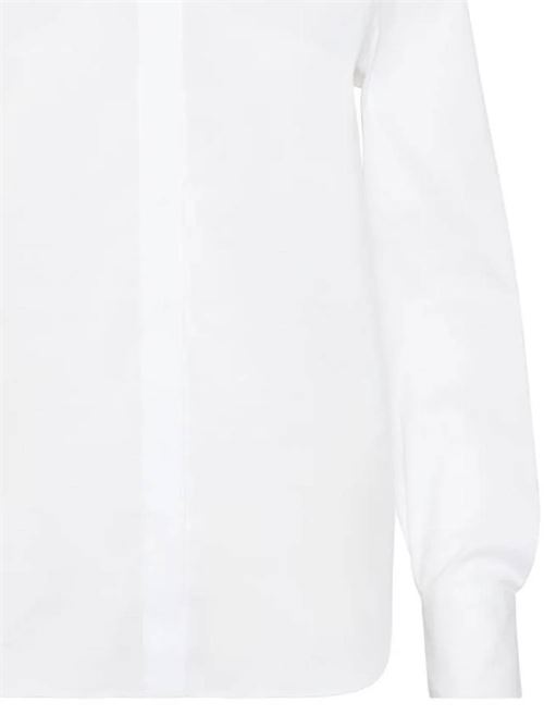 White cotton woman shirt BRUNELLO CUCINELLI | M0091MA606C159